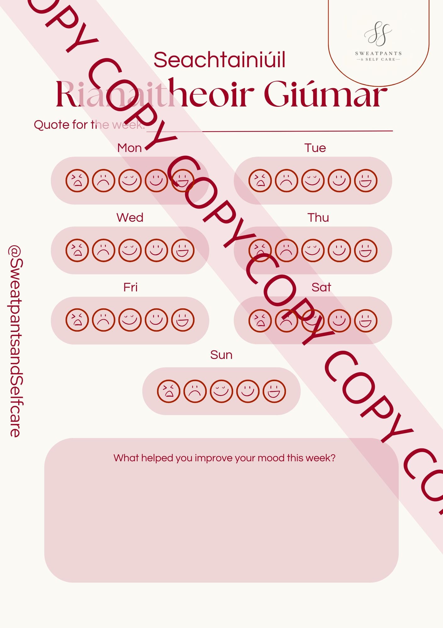 Rianaitheoir Giúmar (5 Seachtain as Gaeilge)